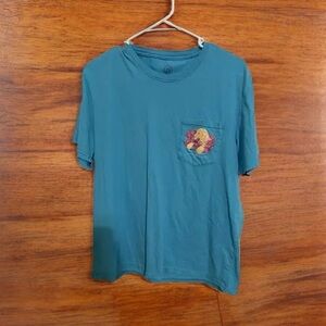 Blue Short Sleeve Women's Tee